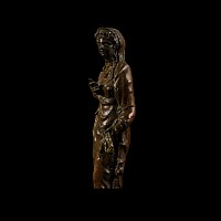 Roman Bronze Figure of the Goddess Flora