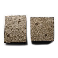 Natural History - Fossil March Flies on Matrix
