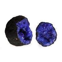 Natural History - Blue Quartz Crystal Nodule