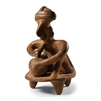 Pre-Columbian Nayarit Terracotta Pottery Figure