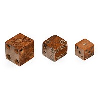 Medieval Bone Gaming Dice Set