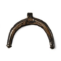 Roman Silver Lunar Pendant
