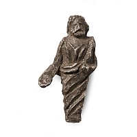Hellenistic Silver Standing Figure