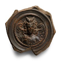 Roman Decorated Terracotta Fragment