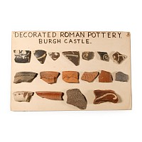 Romano-British 'Burgh Castle Fort' Decorated Sherd Collection