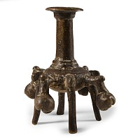 South East Asian Bronze Kohl Pot