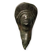 Roman Bronze Figural Attachment