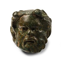 Roman Bronze Satyr Attachment