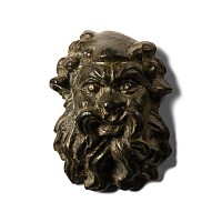 Roman Bronze Silenus Mount