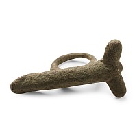 Roman Bronze Phallic Pendant