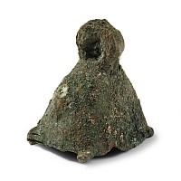 Roman Bronze Square Bell