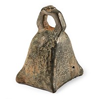 Roman Bronze Square Bell