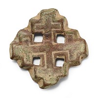 Medieval Bronze Knight's Holy Sepulchre Badge