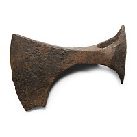 Viking Age Baltic Bearded Iron Axehead