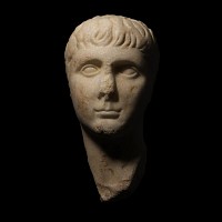 Roman Marble Portrait of Gaius Caesar