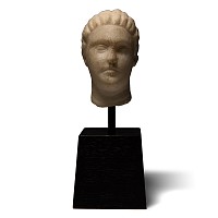 Greek Style Marble Head of a Female