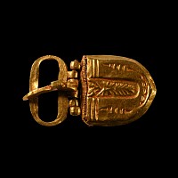 Byzantine Decorated Gold Belt Buckle