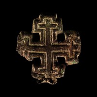Medieval Bronze Knight's Holy Sepulchre Badge