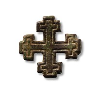 Medieval Bronze Knight's Holy Sepulchre Badge