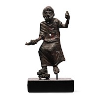 Large Roman Bronze Statuette of Jupiter