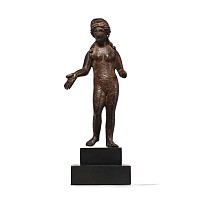 Roman Bronze 'Thames' Statuette of Venus