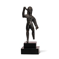 Etrusco-Roman Bronze Statuette of Hercules