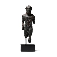 Greek Bronze Kouros Statuette