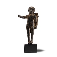 Roman Bronze Statuette of Mercury