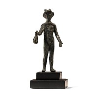 Roman Bronze Statuette of Mercury