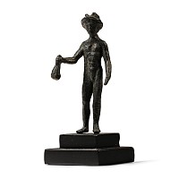 Roman Bronze Statuette of Mercury