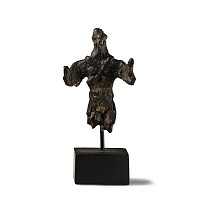 Western Asiatic Bronze Warrior Statuette