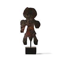 Western Asiatic Bronze Plaque Idol