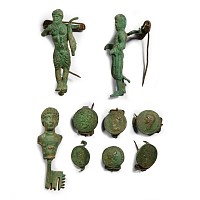 Bronze Brooch Group