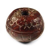 Phoenician Stone Bead with Symbols