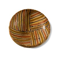 Central Asian Pottery Bowl with Kufic Inscription