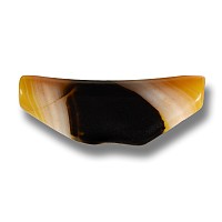 Bactrian Banded Agate Stone Pendant