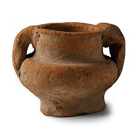 Western Asiatic Miniature Terracotta Amphora