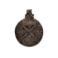 Viking Age Scandinavian Silver Filigree Pendant