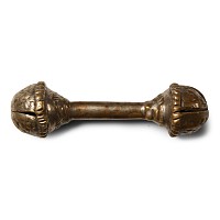 Victorian Bronze Child's Rattle