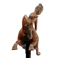 Chinese Tang Terracotta Polo Player