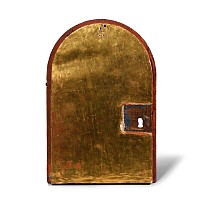 Medieval Tabernacle 'Sudarium' Carved in Relief