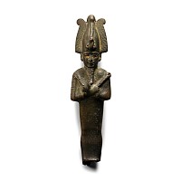 Egyptian Bronze Statuette of Osiris