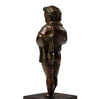 Roman Bronze Figure of a Young Satyr of Dionysian Cortege