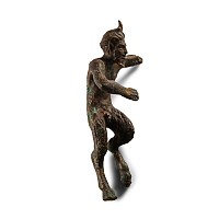 Roman Bronze Statuette of Pan