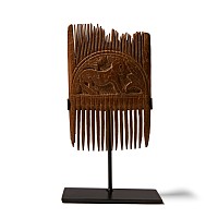Egyptian Decorated Wooden Comb