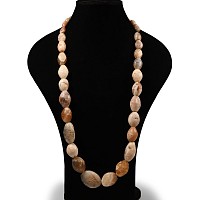 Western Asiatic Large Agate Bead Necklace