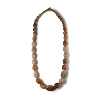 Western Asiatic Large Agate Bead Necklace