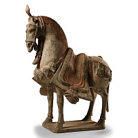 Chinese Warring States Caparisoned Horse