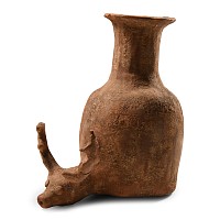 Anatolian Style Terracotta Rhyton