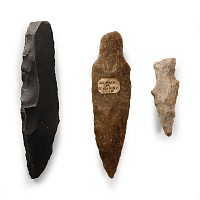 North American 'Mount Vernono' Arrowhead and Knife Group